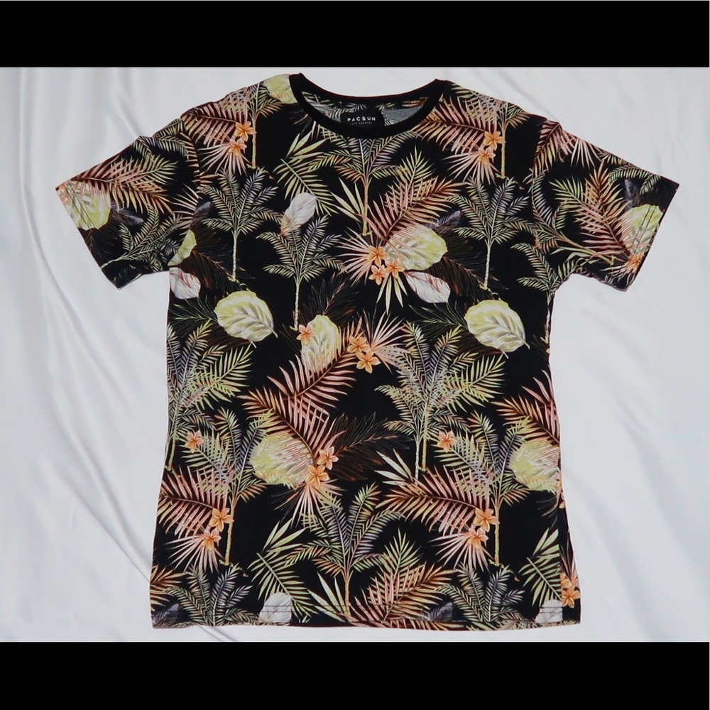 PacSun Tropical Printed T-Shirt